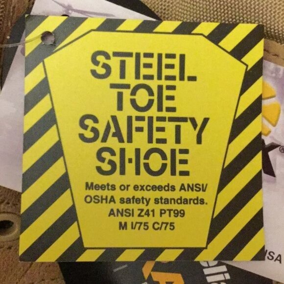 Belleville Tactical Steel Toe Work Boots 310ST Tan Mens 6 R Military - Picture 2 of 9